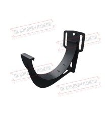 Кронштейн желоба slider ПВХ графит RAL 7024