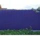 Профнастил фигурный С10 - 0,45 Окрас - Б, с пленкой RAL 5002 ультрамариново-синий.
