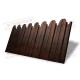 Профнастил фигурный С10 - 0,45 Окрас - Б, Print Elite Cherry Wood.