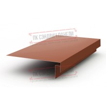 Планка карнизного свеса сложная 250х50х2000 PURETAN-RR750-0.5