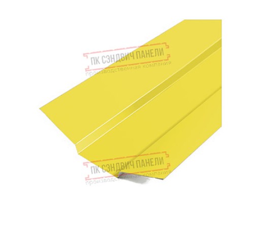Планка ендовы верхняя 76х76х2000 Norman Ral1018-0.5