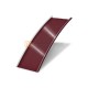 Продольно гнутый фальц гладкий 0,5 RAL 3005 Atlas