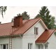 Кликфальц 0,5 Satin Мatt RAL8004 терракота с пленкой на замках