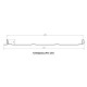Кликфальц Pro Line 0,45 Drap RAL3005 красное вино с пленкой на замках