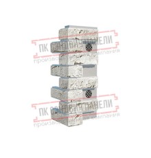 Угловой элемент для термопанели White Hills Лондон Брик Т300-05, толщина панели 60 мм