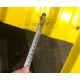 Продольно гнутый профнастил для укрытий конвейеров С21ПГ-1051, 1,0, нержавеющий