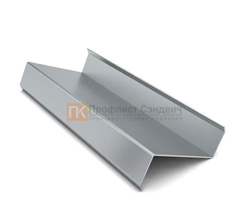 Z-образный профиль 150x75x3000-3,5 мм, оцинкованный