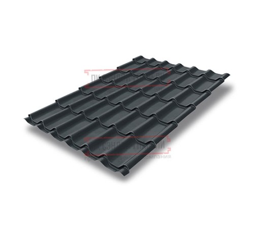 Металлочерепица Классик RAL7016 Quarzit PRO Matt-0,5