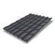 Металлочерепица Классик RAL7024 Quarzit lite-0,5