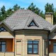 Металлочерепица Модерн RAL9006 Полиэстер-0,45