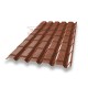 Металлочерепица Квадро профи RAL8004 Velur-0,5