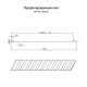 Профилированный лист МП18х1100 Norman RAL-1014-0.5