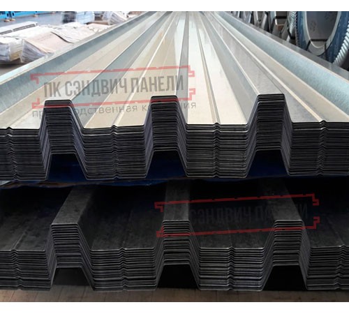 Профнастил нержавеющий НС57 0.5 AISI 316L
