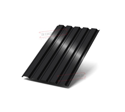 Профнастил МП35-1035 Viking RAL-9005-0.45