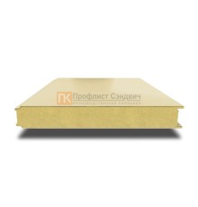 Сэндвич панели гладкие с пенополиизоциануратом, ширина 1000 мм, толщина 200 мм, 0.5/0.5, RAL1014