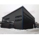 Сэндвич панели стеновые с пенополистиролом, ширина 1200 мм, толщина 160 мм, 0.5/0.5, RAL9005