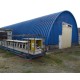 Профнастил H112ПГ-1.1, для бескаркасных ангаров, Полиэстер RAL 5005